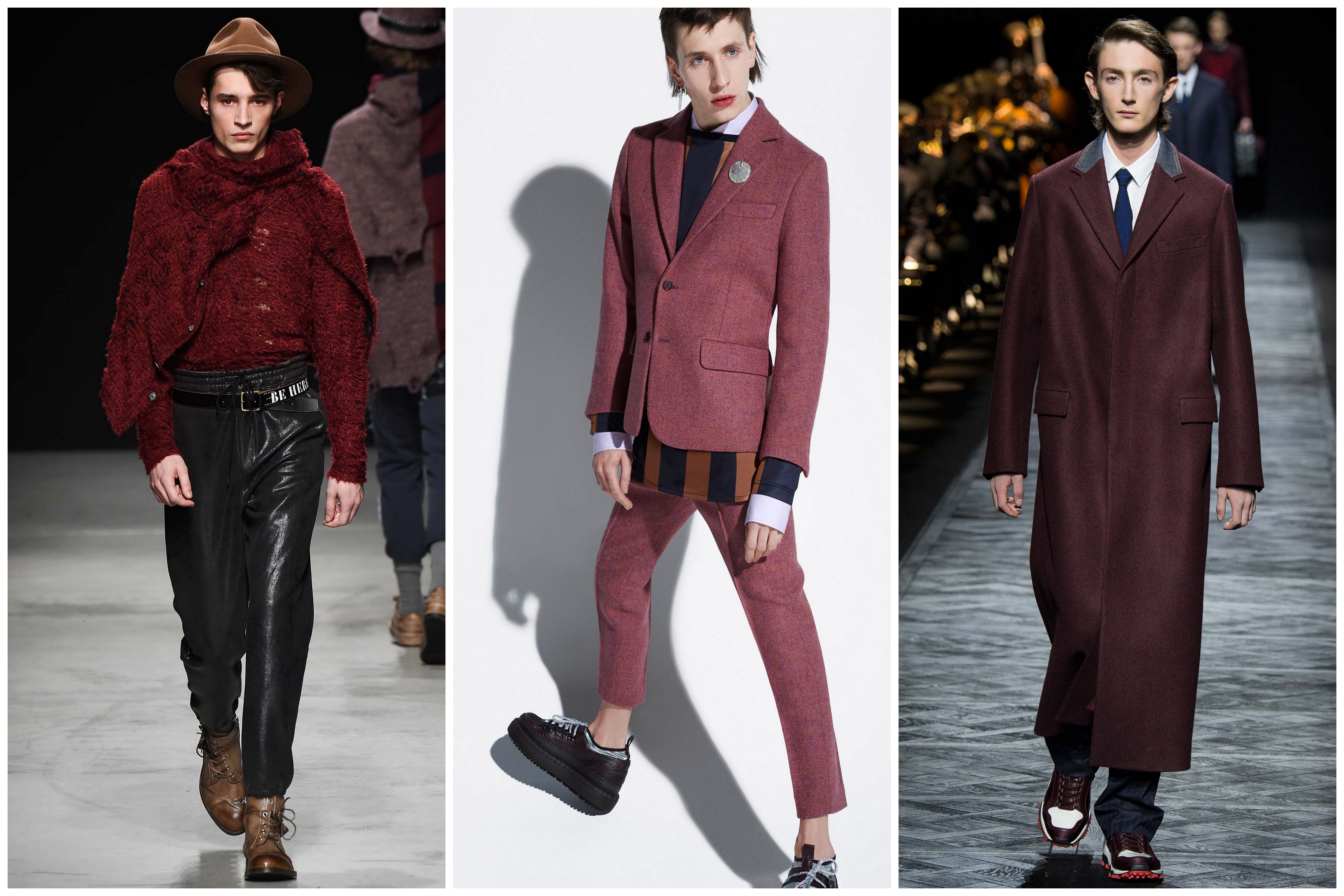 MARSALA - COLOR OF 2015 - FALL 2015 - MENSWEAR TRENDS - STREETTROTTER 1