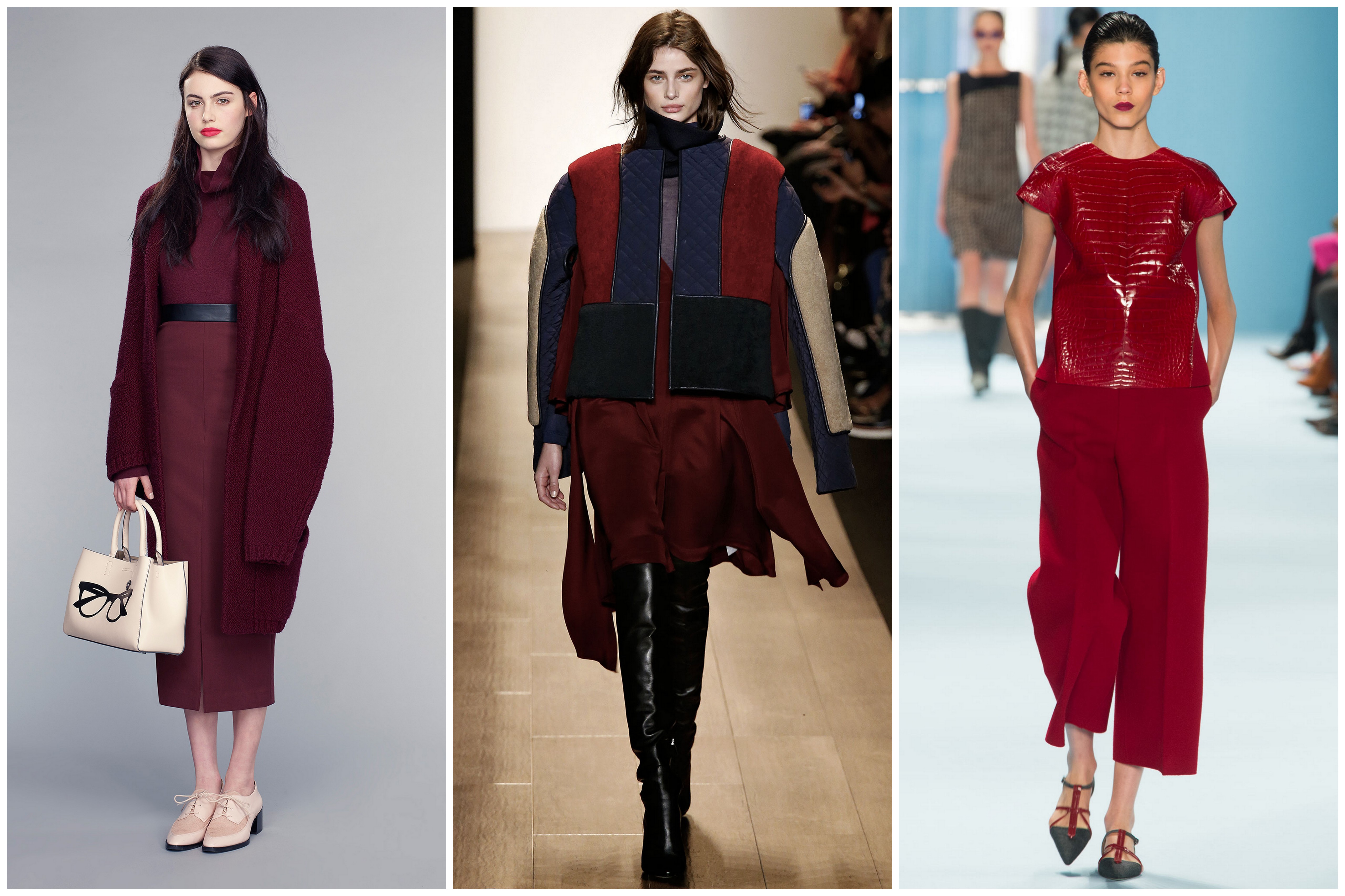 MARSALA - COLOR OF 2015 - FALL 2015 - WOMENSWEAR TRENDS - STREETTROTTER