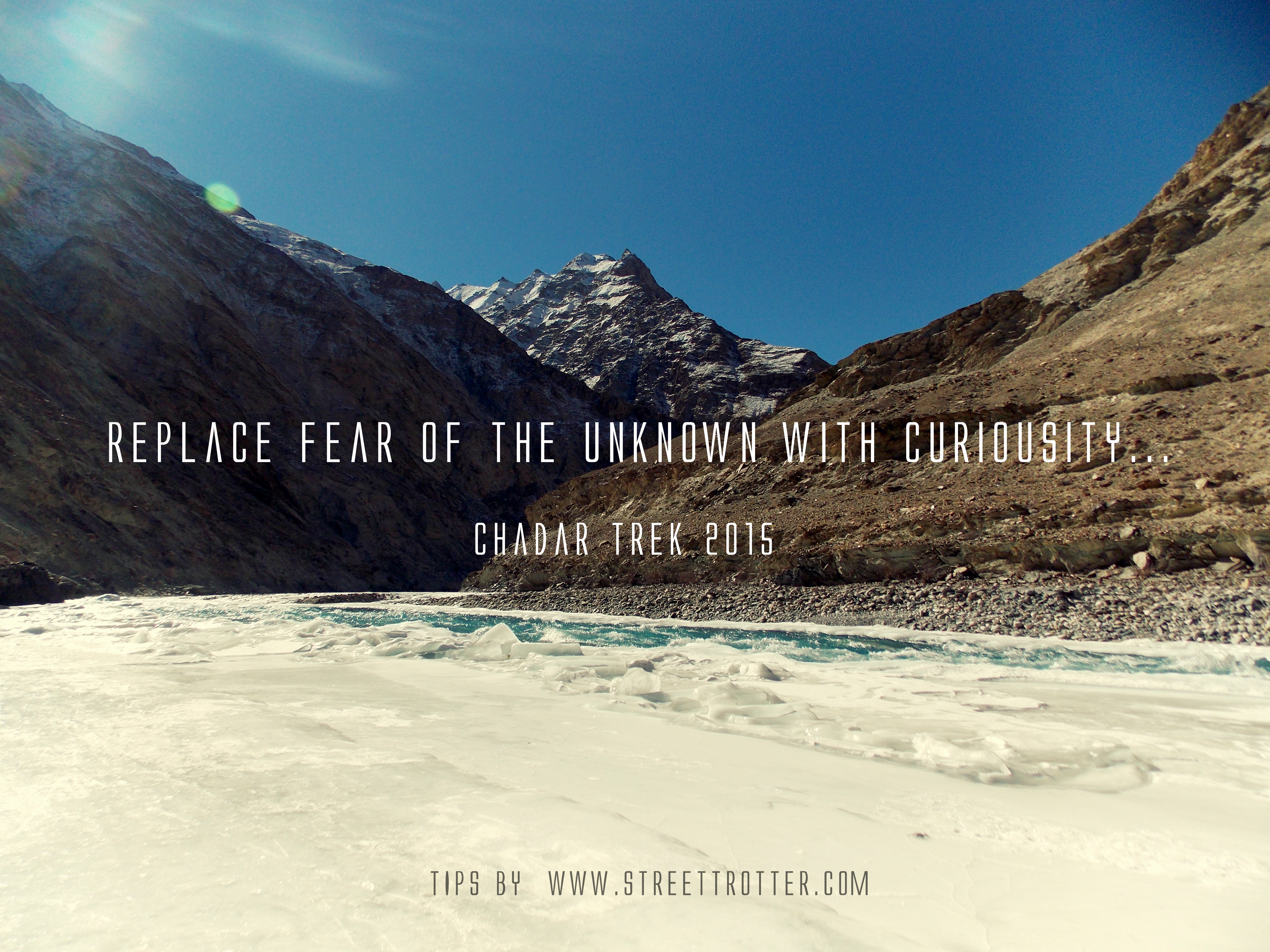 travel quote for chadar trek