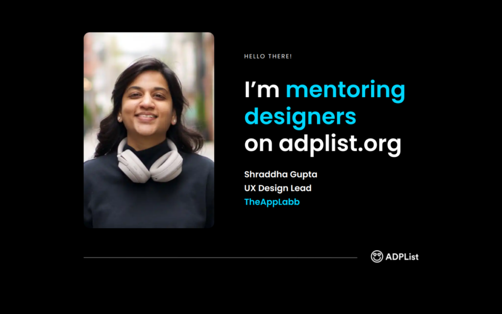 Shraddha gupta, mentor at ADP
